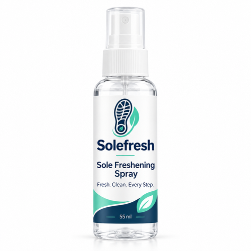 Solefresh Freshening Spray Packaging